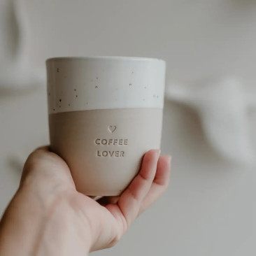 Mug grès Coffee Lover - Le Mas de Lonne