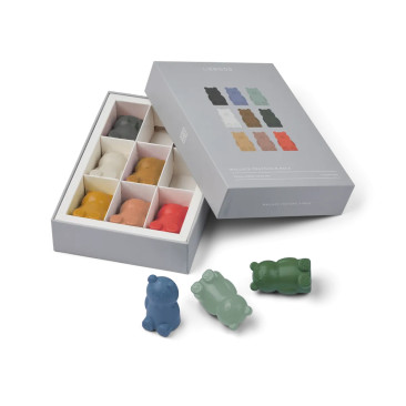 Lot de 9 crayons ours Wallace - Le Mas de Lonne