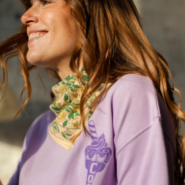 Small foulard Manika "Soleil" - Le Mas de Lonne