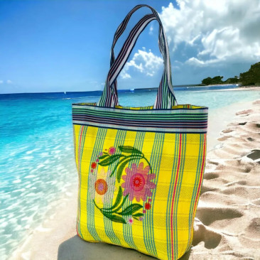 Sac shopper Yin flower - Le Mas de Lonne