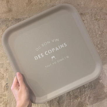 Plateau liege "Du bon vin des copains" - Le Mas de Lonne