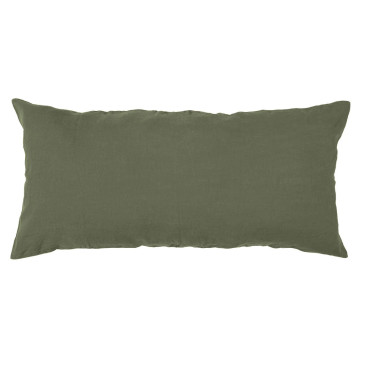 Housse de coussin Viti II 55 x 110 cm kaki - Le Mas de Lonne