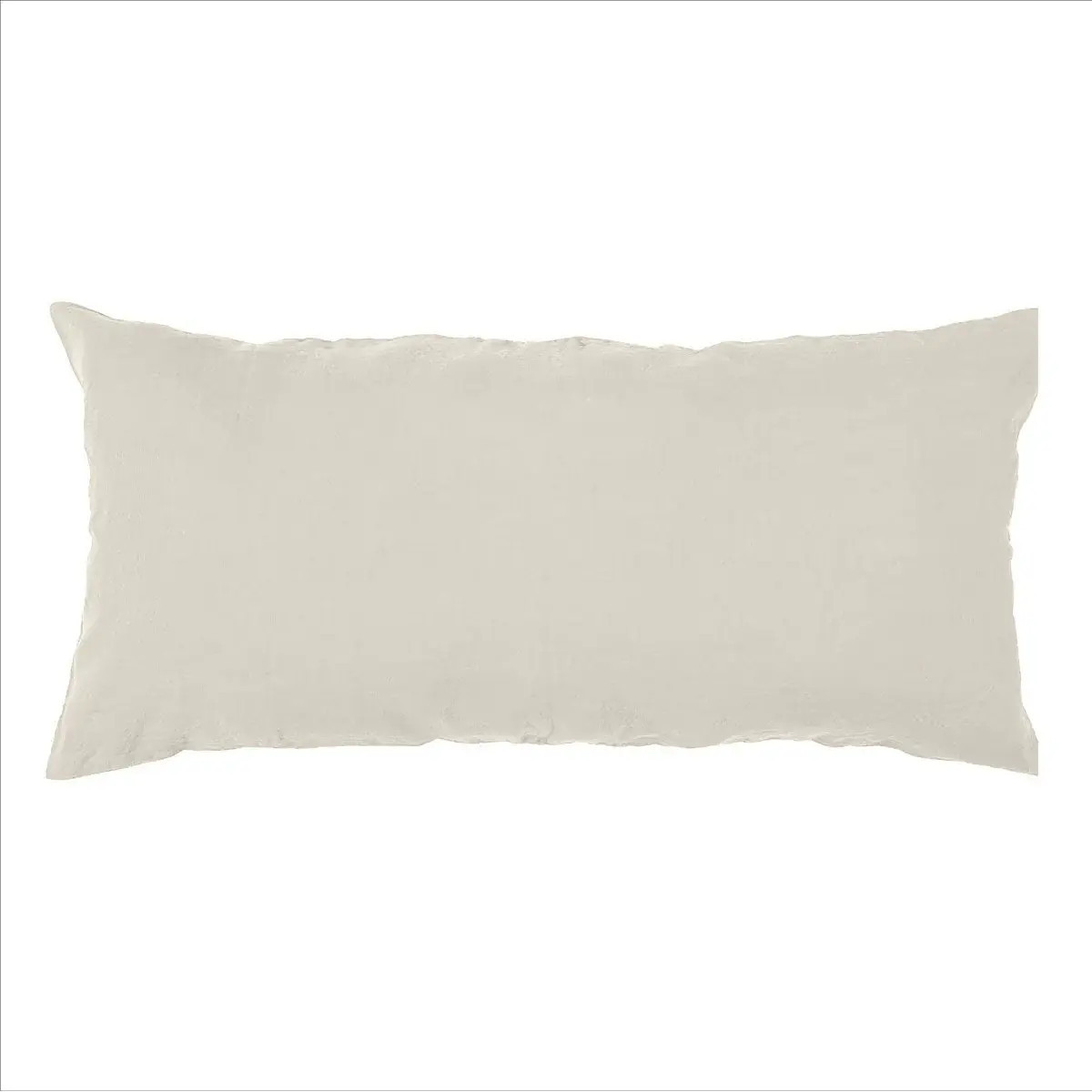 Housse de coussin Viti II 55 x 110 cm ivoire - Le Mas de Lonne