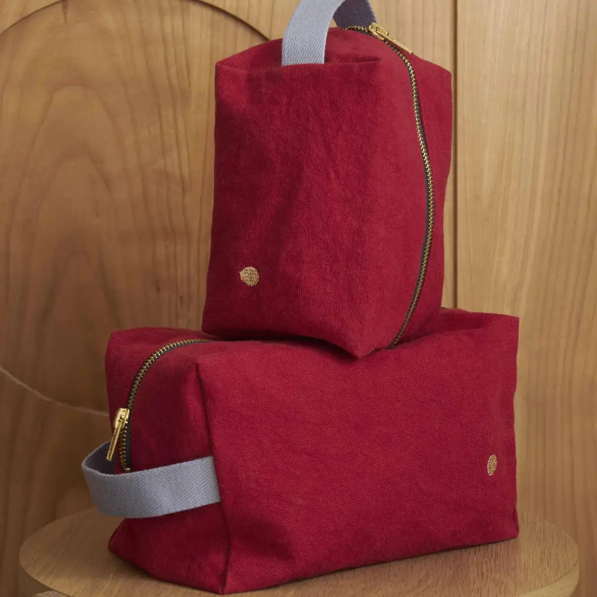 Trousse cube cherry - Le Mas de Lonne